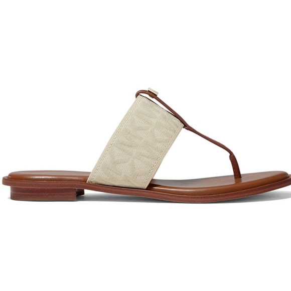 Michael Kors Women's Verity Elastic Flip-Flops - Picture 4 of 8